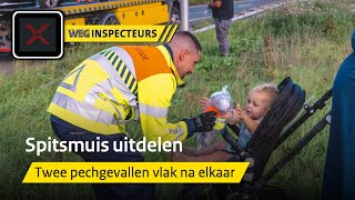 Kind opvrolijken na pech op de snelweg  Weginspecteurs 2 [upl. by Olegnaid721]