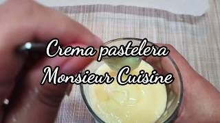 CREMA PASTELERA DE CONFITERÍA monsieurcuisine thermomix mambo cremapastelera recetafácil [upl. by Bhatt]