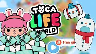 New FREE Gift  SnowMan Sleeping Bag  Toca Boca World  Toca Boca [upl. by Juanita]