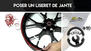 TUTO 10  POSER UN LISERET DE JANTE [upl. by Esinad62]