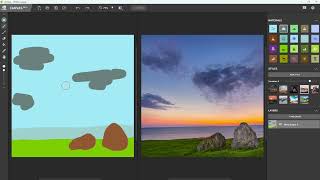 Tutorial  NVIDIA Canvas 🎨 [upl. by Levin873]