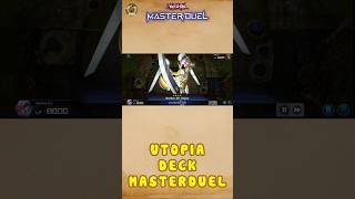 DECK Utopia Deck Controller Meta Rankings EXPOSED p3 yugioh MasterDuel gameplay shorts [upl. by Aikemahs561]