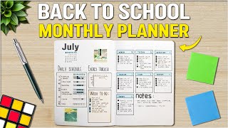 Back to school STUDY PLANNER for Toppers [upl. by Haukom714]