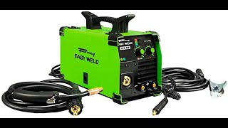 Forney Easy Weld 140 MP review and set up [upl. by Arocahs]