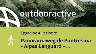 Panoramaweg de Pontresina  Alpes Languard  Unterer Schafberg  Muottas Muragl  le 14 octobre 2024 [upl. by Tadeas]