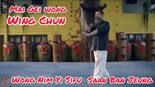 Mai Gei Wong Wing Chun Wong Nim Yi Sifu Saan Ban Jeung [upl. by Aldric800]