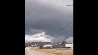 Possible tornado seen in Thomson Georgia [upl. by Wally]