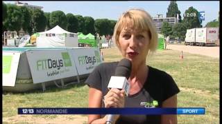 France 3  1213 26062017  FitDays Mgen à Evreux [upl. by Thorlay933]