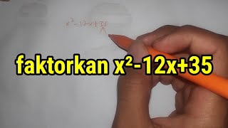 Faktorkan x212x35  Pemfaktoran kelas 9 SMP [upl. by Vittorio]