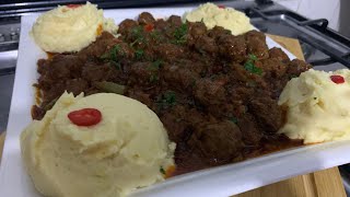 Boulette de viande sauce tomate purée de pommes [upl. by Regnig636]