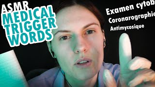 ASMR French Medical Trigger Words 📋 w the WORST Doctor 🤔  Whispered [upl. by Felten]