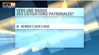 Des mesures pour baisser le coût du travail [upl. by Alwyn]