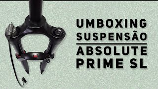 Umboxing Suspensão Absolute Prime SL [upl. by Aihcila]