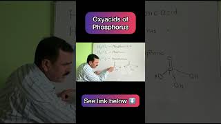 Oxyacid of Phosphorus  Phosphoric  Phosphorus acid NEET shorts BSc inorganicchemistry [upl. by Weihs]