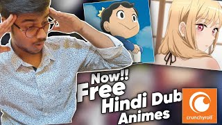 Finally Hindi Dub Animes are Free on Crunchyroll [upl. by Chem613]