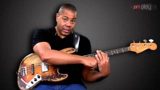 Bass Lesson BrentAnthony Johnson  Harmonics Part 1 [upl. by Ecirtak]