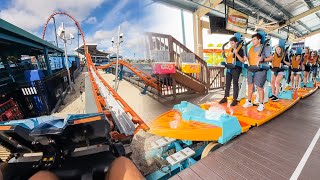 Riding Every BIG ROLLER COASTER at SeaWorld Orlando 2024 [upl. by Eetnom]