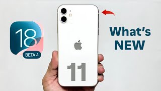 iOS 18 Beta 4 on iPhone 11  What’s New on iPhone 11 iOS 18 Beta 4  New Features on iPhone 11 [upl. by Nogam]