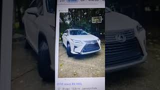 2018 Lexus Rx 350 132k 22750 high miles for price [upl. by Eissel871]