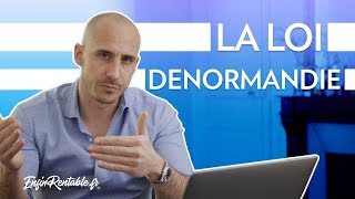 Mon AVIS sur la loi DENORMANDIE [upl. by Irrol]