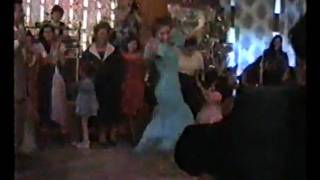 Gypsy wedding Moscow Russia A girl dancing [upl. by Kred]