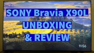 Best Sony 65 inch TV with Full Ray Array LED  Unboxing amp Review SONY Bravia X90L 65 inch LED TV [upl. by Floro909]