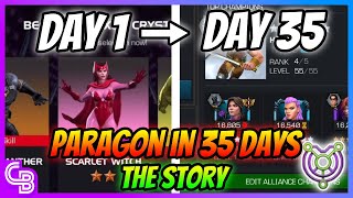 Paragon in 35 Days  The FTP Journey  Marvel Contest of Champions [upl. by Areid]