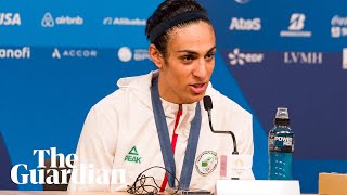 I am a woman Imane Khelif speaks out about gender row after winning gold [upl. by Rebma]