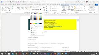 ¿Cómo realizar una carta modelo membrete y combinación de correspondencia en Word [upl. by Leipzig715]