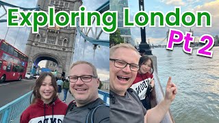 Exploring London City For The First Time Part 2  Vlog 359 [upl. by Nnayelhsa171]