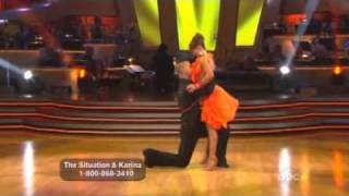 Mike The Situation and Karina Smirnoff dancing with the stars week 1 [upl. by Anees736]