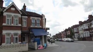 Walk along Chapter Road to Dollis Hill Station in Willesden London [upl. by Bay769]