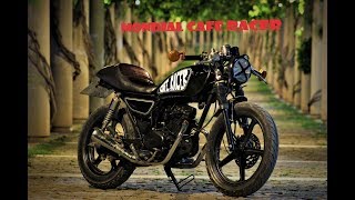 Mondial 125 Kt Cafe Racer Projesi PART 1 [upl. by Anahs]