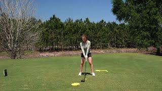 Shallow Out Your Driver Swing Drill  GolfPass [upl. by Menken]