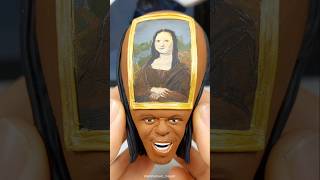 Mona Lisa KSI😂 clay art ksi meme art [upl. by Costanza]