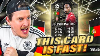 This CARD is FAST 85 SIGNATURE Martins Review FIFA 22 Ultimate Team [upl. by Buffo]