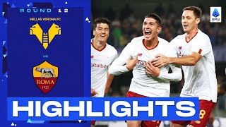 VeronaRoma 13  Volpato fires Roma to late away win Goals amp Highlights  Serie A 202223 [upl. by Asen]