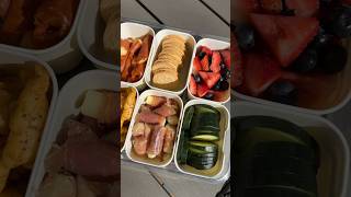 picnic prep snackbox charcuterie picnic snacks [upl. by Ellesij]