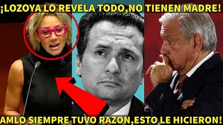 ¡DE NO TENER MADRE ESTA MUJER ES PELIGROS4 LE HIZO ESTO A AMLO Y LOZOYA HOY ROMPI0 EL SILENCIO [upl. by Renault]