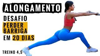 AULA DE ALONGAMENTO  Alongamento Estático Pós Treino e Auto Massagem Como Fazer Alongamento [upl. by Laerol]