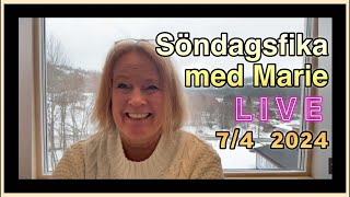 Språkfika Söndagsfika 7 april 2024  Svenska med Marie svenskamedmarie [upl. by Kristan]