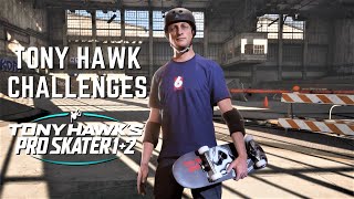 TONY HAWKS PRO SKATER 1  2 Tony Hawk Challenges [upl. by Rahsab]