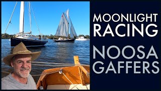 Classic Boat Race Noosa Gaff Rig Sailboat Race 2021 [upl. by Stratton]