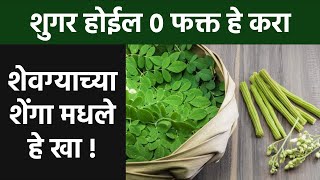 शुगर होईल ० फक्त हे करा  शेवग्याच्या शेंगा मधले हे खा  Health Benefits Of Moringa Calcium [upl. by Nosretep]