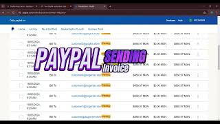 INVOICE SENDING PAYPAL ‍কিনুন ঘরে বসে  Old PayPal take from home [upl. by Xer]