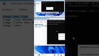 ACTIVA WINDOWS 11 FACIL Y RAPIDO CON CMD windows windows11 tutorial tecnología cmd 2024 [upl. by Emilie989]