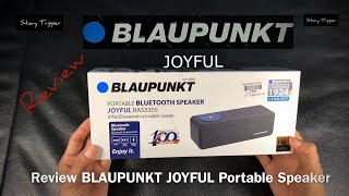 รีวิว Review BLAUPUNKT JOYFUL Portable Speaker [upl. by Orips]