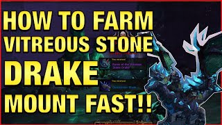 GET IT NOW How To Farm The Vitreous Stone Drake  Stonecore Mount Farm Guide  World Of Warcraft [upl. by Enirual]