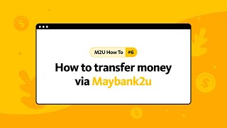 How to transfer money and set recurring transfer via Maybank2u [upl. by Drye]