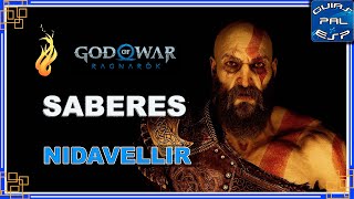 Saberes  Nidavellir Svartalfheim  GoW Ragnarök  Guía de coleccionables [upl. by Vinaya]